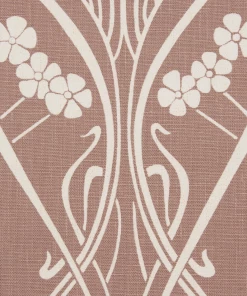 Liberty Fabrics Ianthe Bloom Stencil Chiltern Linen, Lacquer New