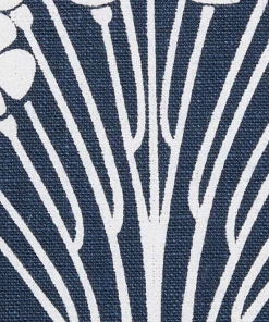 Liberty Fabrics New Ianthe Bloom Stencil Chiltern Linen, Pewter