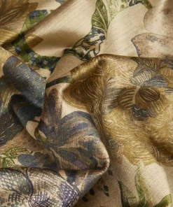 Liberty Fabrics Jeffery Rose Tree Vintage Velvet, Golden