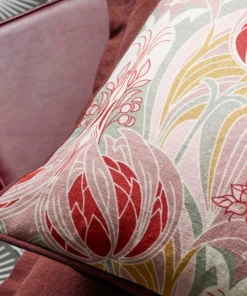 Liberty Fabrics Katherine Nouveau Emberton Linen, Lacquer New