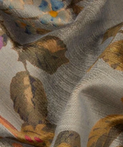 Liberty Fabrics New Lady Kristina Rose Vintage Velvet, Lichen