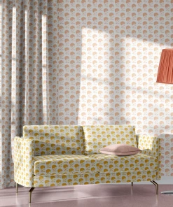 Annika Reed Studio New Marigold Wallpaper, Pink