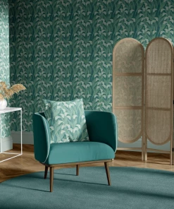 Annika Reed Studio Calla Lily Wallpaper, Blooming Green