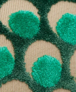 Liberty Fabrics Ottoman Spot Cut Velvet Fabric In Lichen