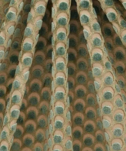 Liberty Fabrics Ottoman Spot Cut Velvet Fabric In Pewter