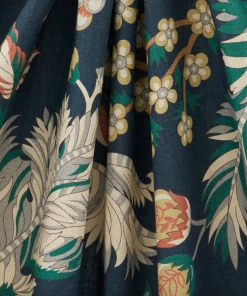 Liberty Fabrics Palampore Trail Landsdowne Linen In Lichen