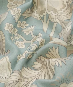 Liberty Fabrics Palampore Trail Landsdowne Linen In Jade Ointment