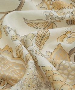 Liberty Fabrics Palampore Trail Landsdowne Linen In Lichen