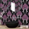 The Graduate Collection Showgirls Wallpaper Metallic Pink & Black New