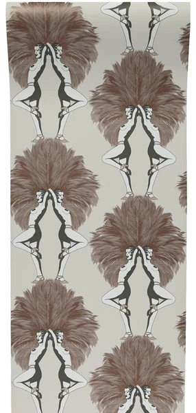 The Graduate Collection New Showgirls Wallpaper Metallic Bronze & Cream 4 The Graduate Collection New Showgirls Wallpaper Metallic Bronze & Cream