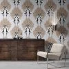 The Graduate Collection New Showgirls Wallpaper Metallic Bronze & Cream