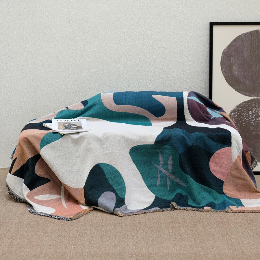 Stray Studio Blankets And Throws - Esme Memphis To Miami 4 Stray Studio Blankets And Throws - Esme Memphis To Miami