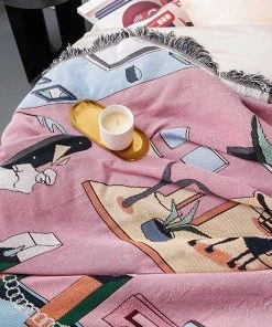 Memphis To Miami Stray Studio Blankets And Throws - Dante 8 Memphis To Miami Stray Studio Blankets And Throws - Dante