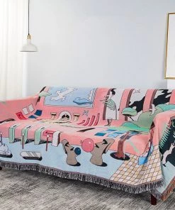 Memphis To Miami Stray Studio Blankets And Throws - Dante 9 Memphis To Miami Stray Studio Blankets And Throws - Dante