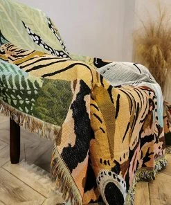 Stray Studio Blankets And Throws - Kiko Havana Tropicana