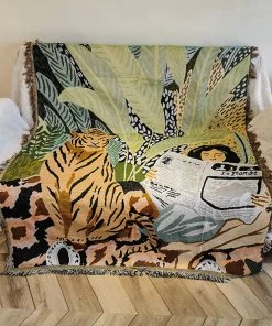 Stray Studio Blankets And Throws - Kiko Havana Tropicana