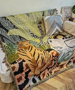 Stray Studio Blankets And Throws - Kiko Havana Tropicana