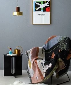 Memphis To Miami Stray Studio Blankets And Throws - Luna 11 Memphis To Miami Stray Studio Blankets And Throws - Luna