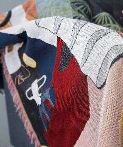 Memphis To Miami Stray Studio Blankets And Throws - Luna 13 Memphis To Miami Stray Studio Blankets And Throws - Luna