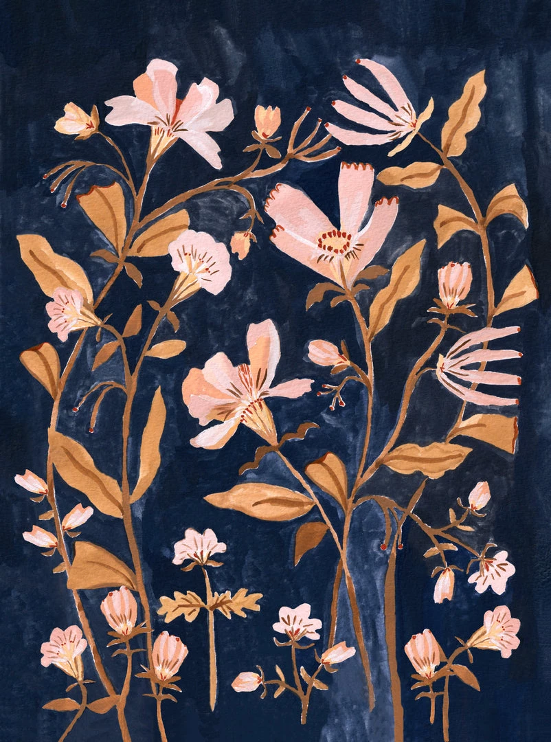 Candice Gray New A3 Whimsical Floral Print 4 Candice Gray New A3 Whimsical Floral Print