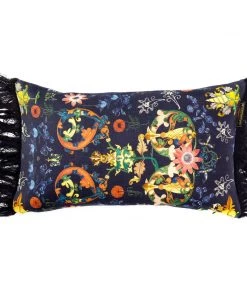 Mind The Gap Folk Couture Transylvania Folk Linen Cushion Small