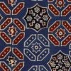 Mind The Gap Ajrak Blue Wallpaper Indigena