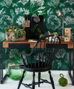 Mind The Gap Algae Navy Blue Wallpaper Blue Skies Ahead