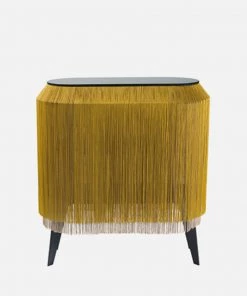 Ibride Baby Alpaga Fringed Bedside Table