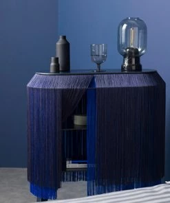 Ibride Baby Alpaga Fringed Bedside Table