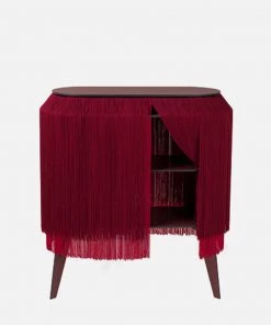 Ibride Baby Alpaga Fringed Bedside Table
