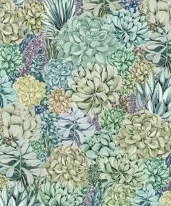 Brand Mckenzie Alpine Landscape Wallpaper, Green Multicoloured Wallpaper & Paint