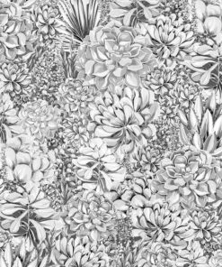 Brand Mckenzie Wallpaper & Paint Alpine Landscape Wallpaper, Landscape Grey