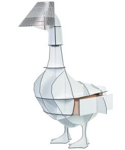Ibride Junon - Illuminated Goose Bedside Table & Lamp