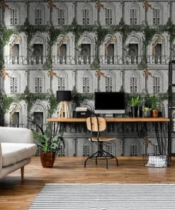 Brand Mckenzie Animal Architecture Wallpaper, Architecture Green Indigena
