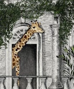 Brand Mckenzie Animal Architecture Wallpaper, Architecture Green Indigena