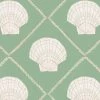 Annika Reed Studio New Aphrodite Wallpaper - Sea Green