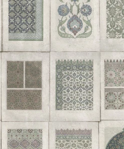 Mind The Gap Arabesques Neutral Wallpaper Wallpaper & Paint