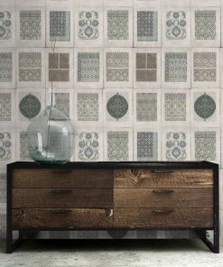 Mind The Gap Arabesques Neutral Wallpaper Wallpaper & Paint