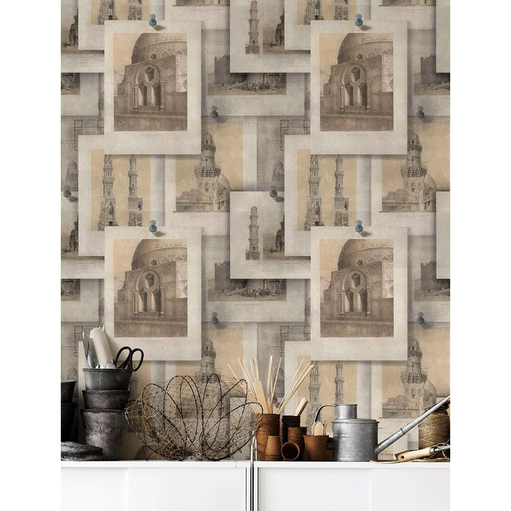 Mind The Gap Wallpaper & Paint Arabian Monuments Wallpaper 4 Mind The Gap Wallpaper & Paint Arabian Monuments Wallpaper