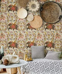 Mind The Gap Aristocracy Taupe Wallpaper Indigena