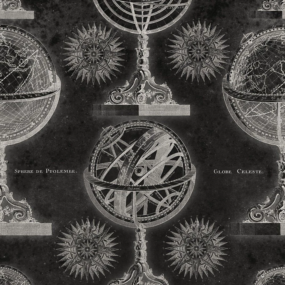 Mind The Gap Armillary Anthracite Wallpaper The Craftsman 3 Mind The Gap Armillary Anthracite Wallpaper The Craftsman