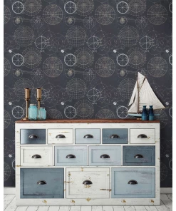 Mind The Gap Astronomy Blue Wallpaper