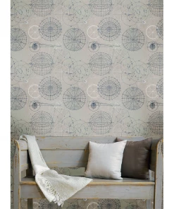 Mind The Gap Astronomy Blue Wallpaper