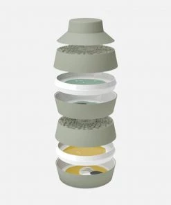 Ibride Bable Eat Stackable Plate & Bowl Set Memphis To Miami