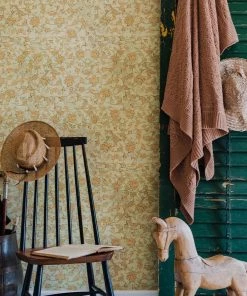 Mind The Gap Backyard Flowering - Seacrest Wallpaper Folk Couture