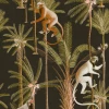 Mind The Gap Barbados Anthracite Wallpaper Havana Tropicana