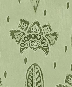 Mind The Gap New Woodstock Collection, Bethel Batik Smoke Green