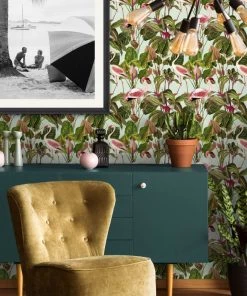 Mind The Gap Beverly Hills Pink Wallpaper Memphis To Miami