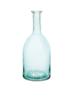 Sass & Belle Bohemian Dream Tanvi Recycled Glass Bottle Vase Blue