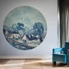 BN Wallpaper Circles Van Gogh Landscape With Houses Wallpaper & Paint